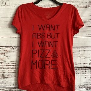 Freeze Red Graphic Tee - Fun Statement